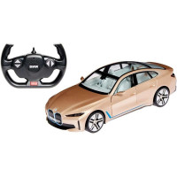 Машинка на радіокеруванні Rastar BMW i4 Concept масштаб 1:14 з пультом у формі керма