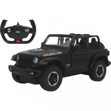 Радіокерована машинка Rastar Jeep Wrangler Rubicon масштабу 1:14 з пультом у вигляді керма