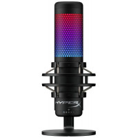 Мікрофон HyperX QuadCast S з RGB-підсвіткою та антивібраційним підвісом