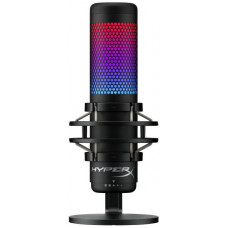 Микрофон HyperX QuadCast S с RGB-подсветкой и антивибрационным подвесом