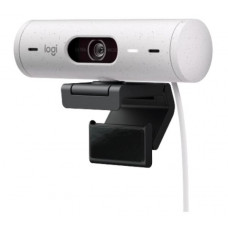 Веб-камера Logitech Brio 500 Off White Full HD 1080p с автокадрированием и шторкой приватности