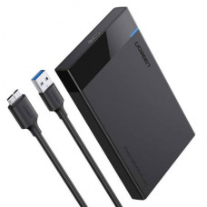 Внешний карман для дисков Ugreen US221 формата 2.5 дюйма с USB-кабелем в комплекте
