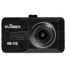 Видеорегистратор Globex GE-112 Full HD с широкоугольным объективом и 4x цифровым зумом