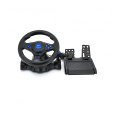 Руль игровой Voltronic YT-R3/1FX 3 в 1 с педалями для PC, PS2, PS3, XBOX