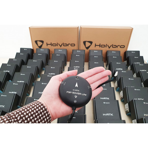 GPS/GNSS/RTK модуль Holybro H-RTK F9P Rover Lite з компасом та вуглецевою стійкою