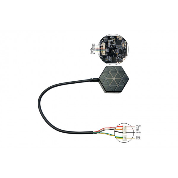GPS/GNSS модуль Radiolink SE100 M10 з компасом для Pixhawk/APM/Cube