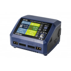 Зарядное устройство дуо SkyRC D100neo 100W/200W AC/DC универсальное двухканальное