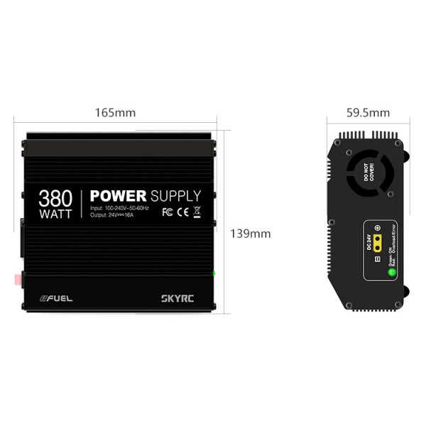 Блок живлення SkyRC eFuel 380 Вт 24 В 16 А