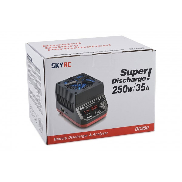 Разрядное устройство и анализатор аккумуляторов SkyRC BD250 35A/250W