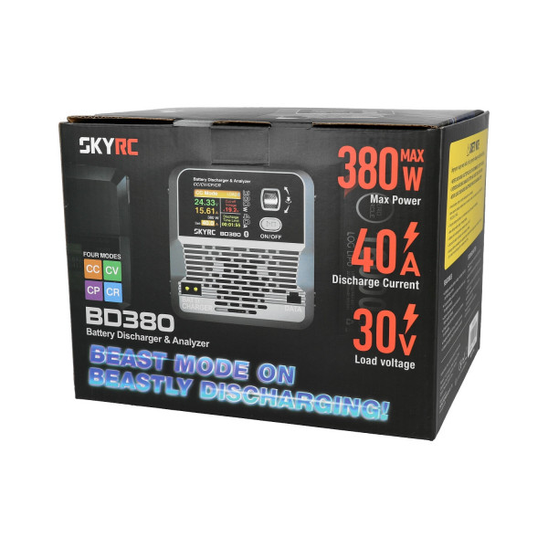 Разрядное устройство SkyRC BD380 40A/380W с анализатором аккумуляторов