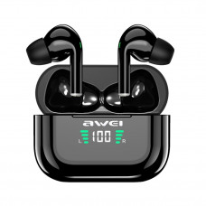 Бездротові Bluetooth навушники Awei T29P із зарядним чохлом та захистом від вологи IPX6