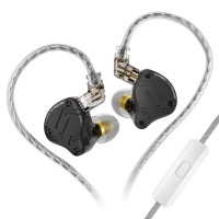Гібридні навушники KZ ZS10 Pro X з мікрофоном