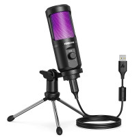 Студійний конденсаторний USB мікрофон Maono РМ461TR RGB з підсвічуванням
