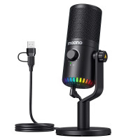 Конденсаторний мікрофон Maono DM30 з RGB-підсвічуванням