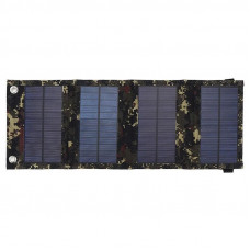 Складаний сонячний зарядний пристрій Solar panel 20w 5V 1.5A з контролером та USB