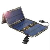 Портативная солнечная панель Solar panel CO1534GJ 20w 5V 1.5A + USB