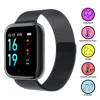 Умные смарт часы Lemfo T80S с тонометром и пульсометром