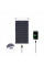 Одинарна сонячна панель зарядний пристрій L1658 8W + USB
