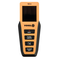Дальномір лазерний VOREL 81795 0.2-100 м ± 2 мм, 8 режимів