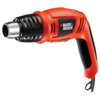 Будівельний фен Black+Decker KX1693-QS 1.8 КВТ 560° С з аксесуарами та кейсом