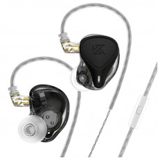 Гібридні навушники KZ ZEX Pro With MIC з електростатичними та арматурними випромінювачами