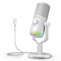 Конденсаторний мікрофон Maono DM30 з RGB-підсвічуванням