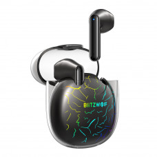 Бездротові Bluetooth навушники BlitzWolf BW-FLB5 з низькою затримкою та RGB підсвічуванням