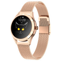Женские умные часы Mavens fit KW10 Plus gold edition