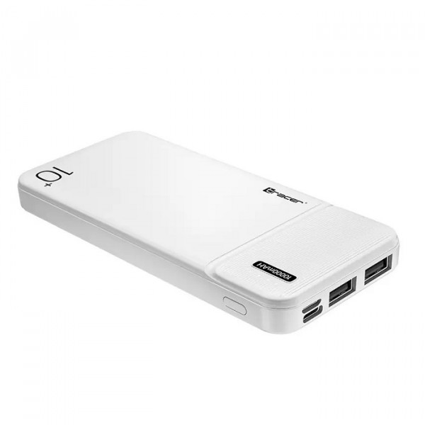 Зовнішній акумулятор Tracer 10000mAh 2A на 2xUSB-порти