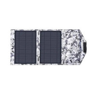 Складаний сонячний зарядний пристрій Solar panel 14W 2xUSB виходу