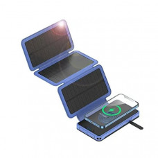 Портативна батарея Power Bank 20000mAh AN-YD02 із сонячним зарядним пристроєм