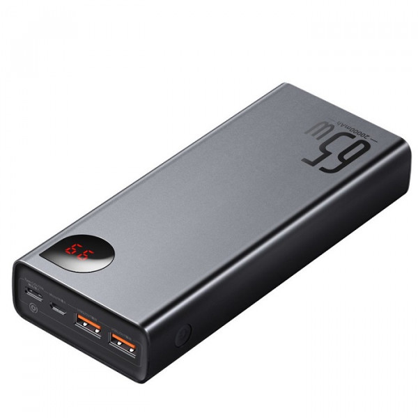 Зовнішній акумулятор 20000 mAh Baseus Adaman PPIMDA-D01 65Вт 5А