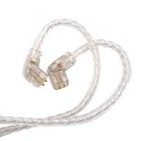 Кабель для навушників KZ Lightning 2PIN 0,75 мм (ZST/ZSR/ES3/ED12/ZS10/ZSN/AS10/BA10)