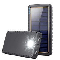 Портативна батарея Solar Power Bank 26800mAh HX160S6 із сонячною панеллю