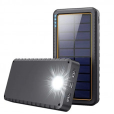 Портативна батарея Solar Power Bank 26800mAh HX160S6 із сонячною панеллю