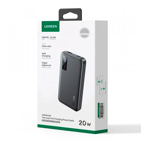 Внешний аккумулятор UGREEN PB311 10000mAh Mini Quick Charging 20W