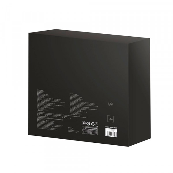 Зовнішній акумулятор Baseus Blade Power Digital Display Fast Charging Power Bank  HD Edition 20000mAh 100W Black