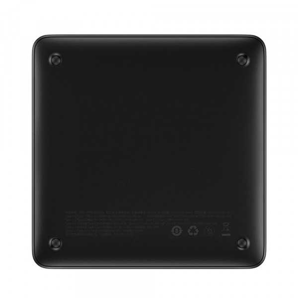 Зовнішній акумулятор Baseus Blade Power Digital Display Fast Charging Power Bank  HD Edition 20000mAh 100W Black