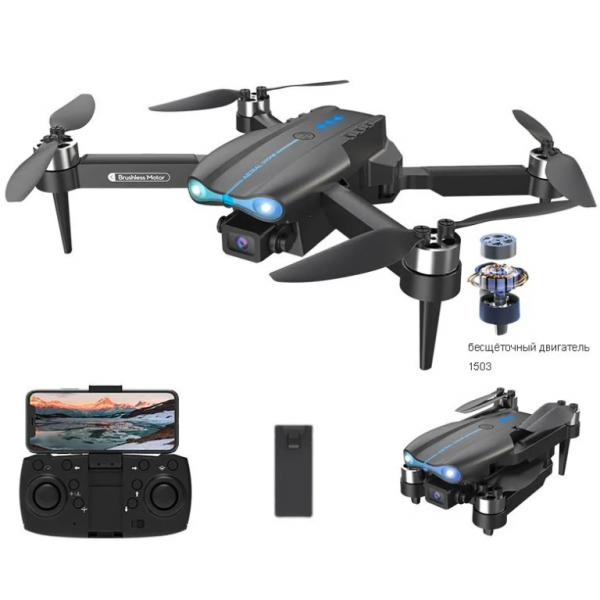 Мини-дрон E99 Max2 с камерой 4K и FPV, дальность до 100 м