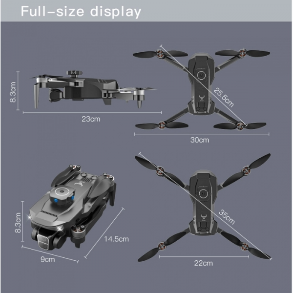 Квадрокоптер ZLL F196 с двойной камерой и дальностью полета до 200 м