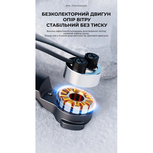 Профессиональный квадрокоптер LYZRC L600 PRO-1 с LCD-дисплеем на пульте, 4K HD камерой, GPS и FPV до 1500 м