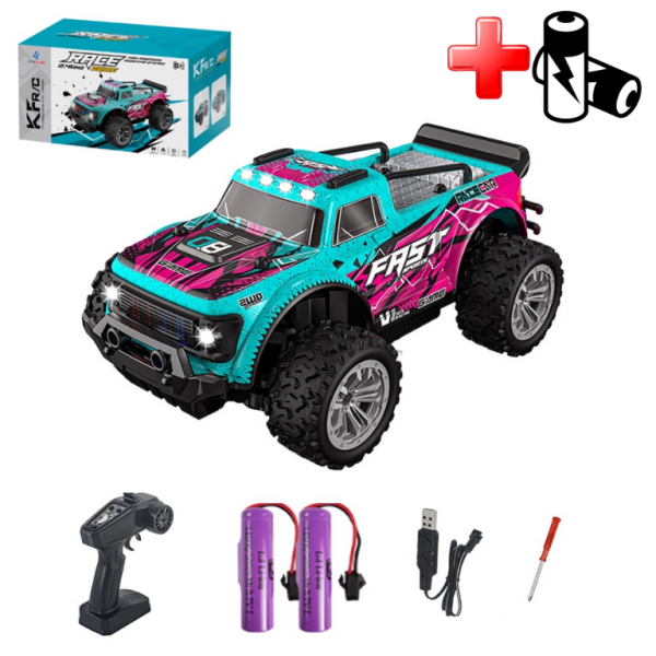 Машина на радиоуправлении монстр-трак Kfplan KF23 1:20 с полным приводом 20 км/ч