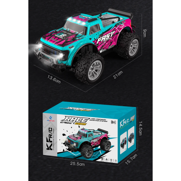 Машина на радиоуправлении монстр-трак Kfplan KF23 1:20 с полным приводом 20 км/ч