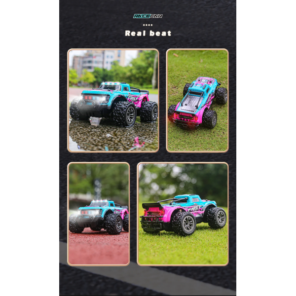 Машина на радиоуправлении монстр-трак Kfplan KF23 1:20 с полным приводом 20 км/ч