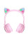 Бездротові Bluetooth навушники HOCO W27 Cat ear з вушками та LED-підсвіткою