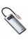 USB hub Baseus Metal Gleam 4-in-1 Type-C з 4KHDMI