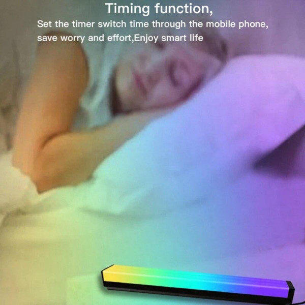 Комплект настільних LED-ламп Epik RGB Panel 1 з Bluetooth та App-керуванням, 2 шт