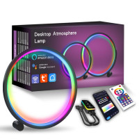 Настольная LED-лампа Epik RGB Circular Atmosphere Light с Bluetooth и App-управлением