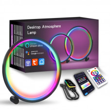 Настольная LED-лампа Epik RGB Circular Atmosphere Light с Bluetooth и App-управлением