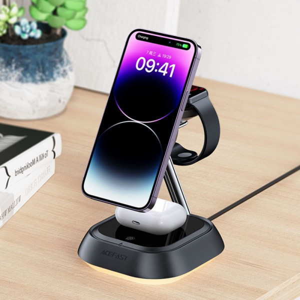 Беспроводное зарядное устройство Acefast E16 Desktop 3-in-1